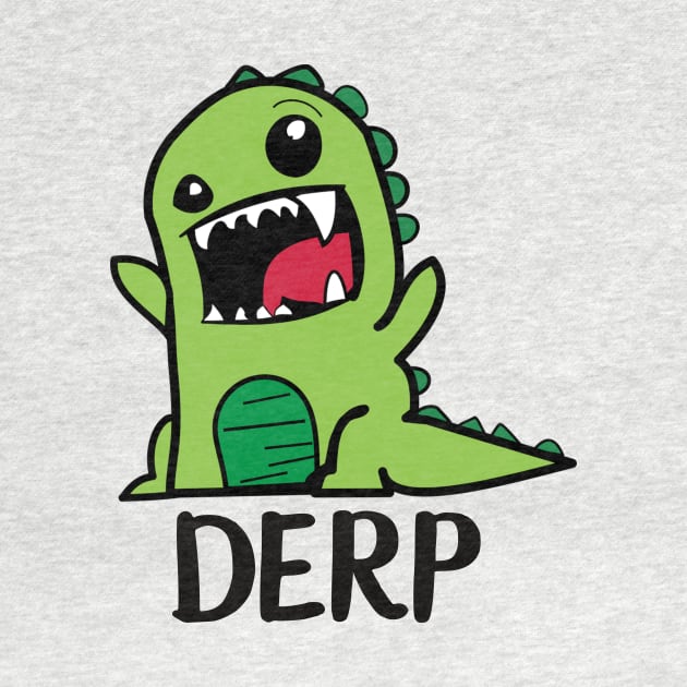 Derp Dinosaur by DANPUBLIC